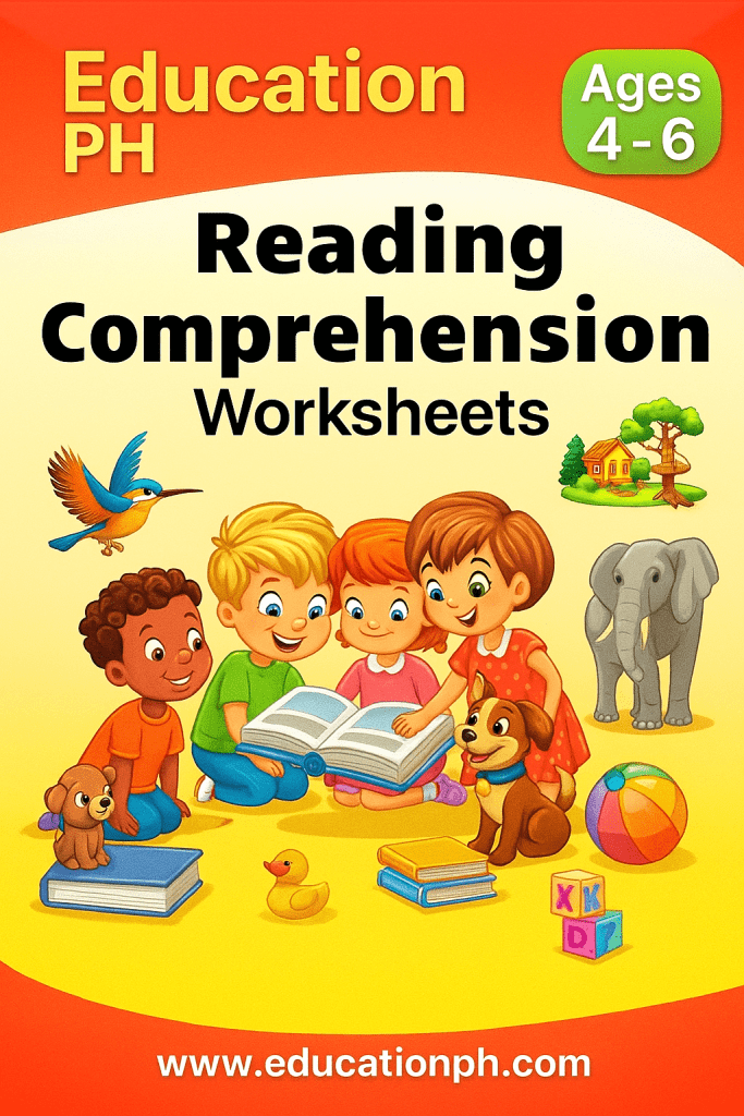 Reading comprehension worksheet