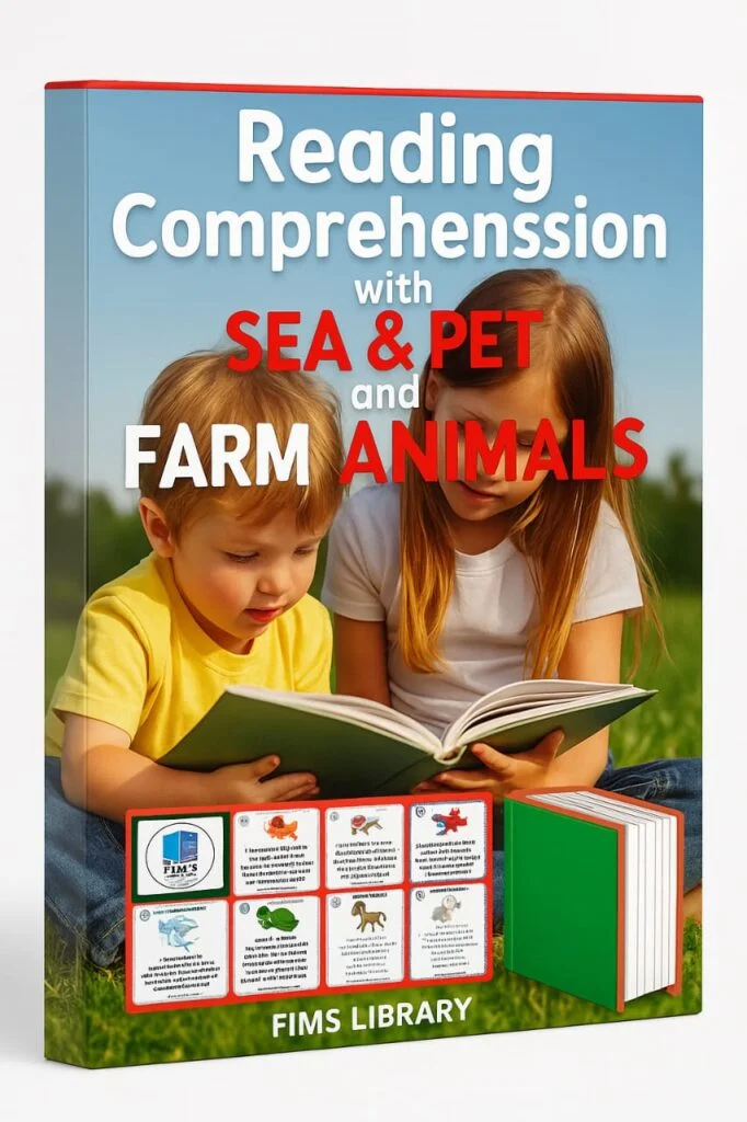 READING COMPREHENSION WITH SEA &PET ANF FARMING ANIMALS